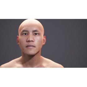 Realistic Human Body - Basic Rig - LOD8192 - 156MBody